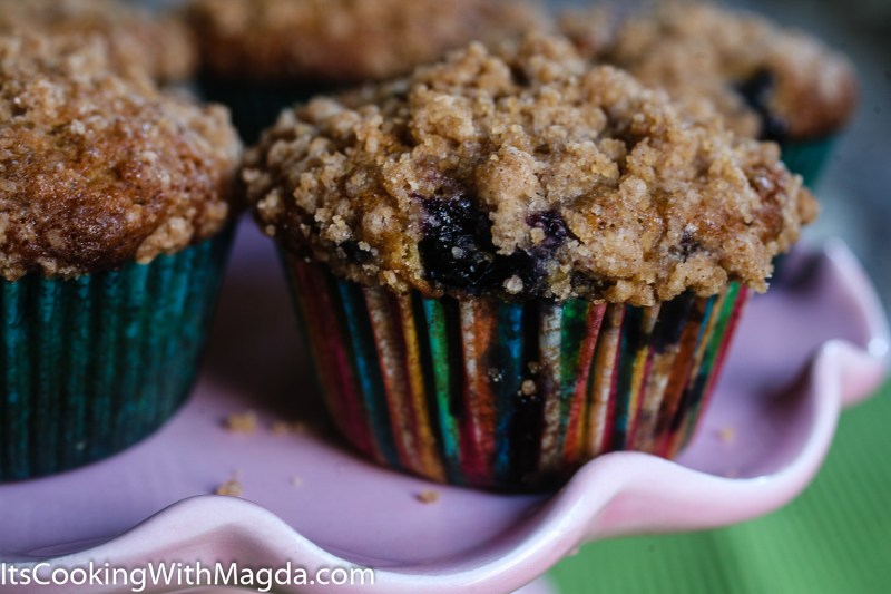 blueberry muffins