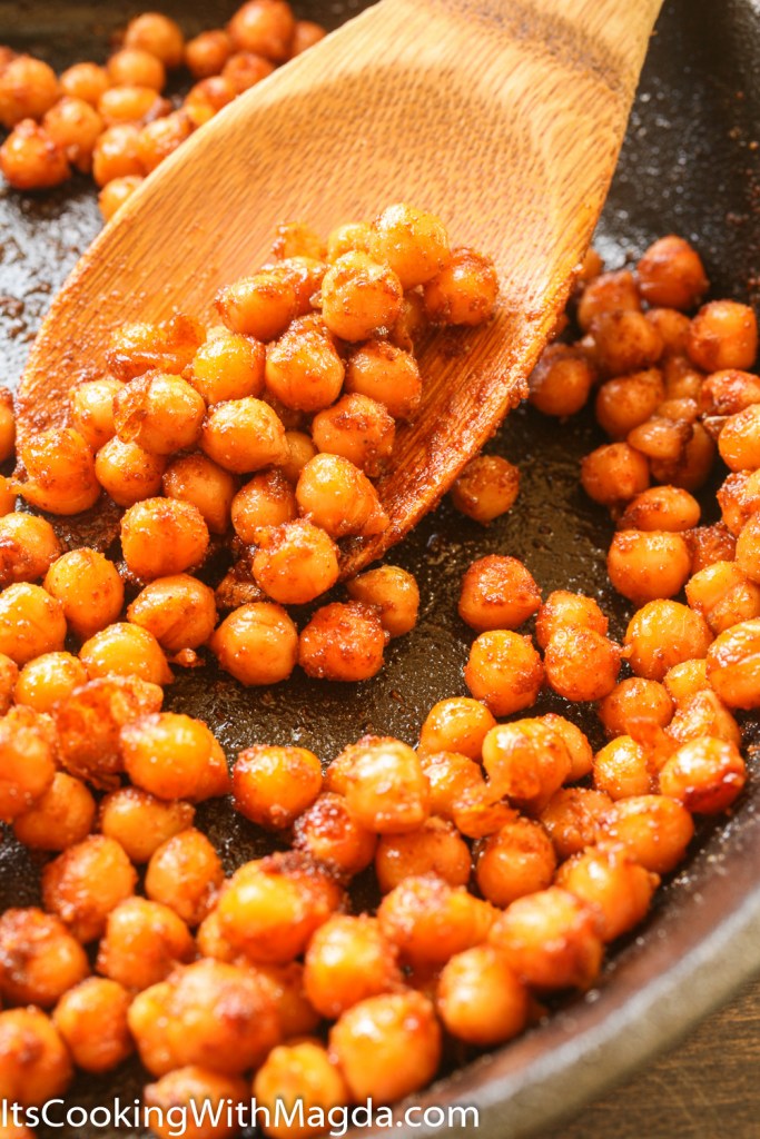 spiced chickpeas