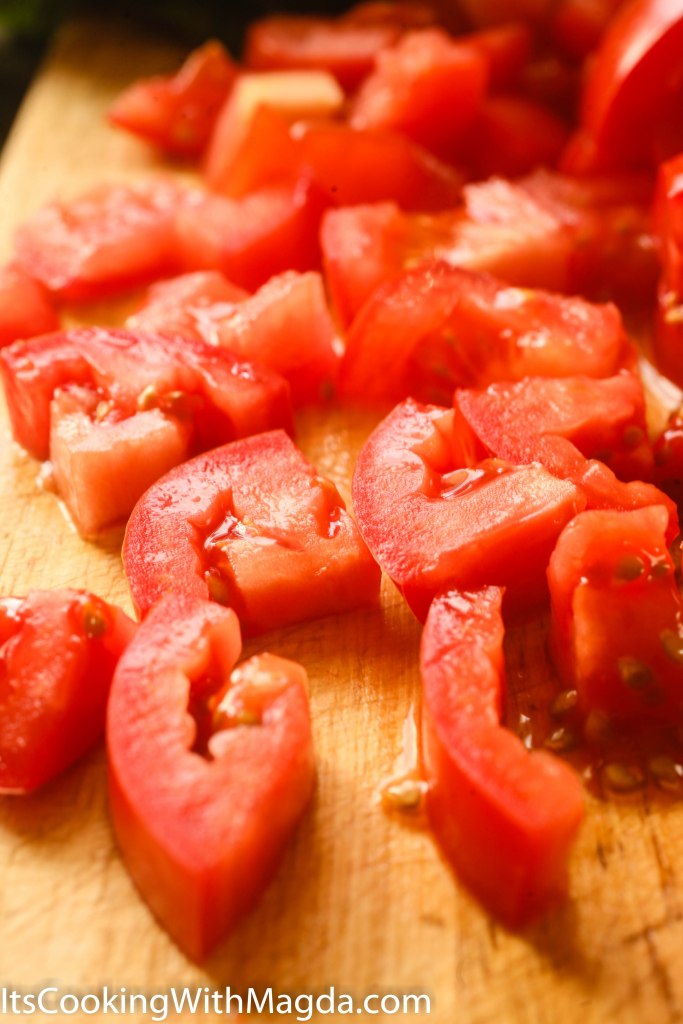 Chopped tomatoes