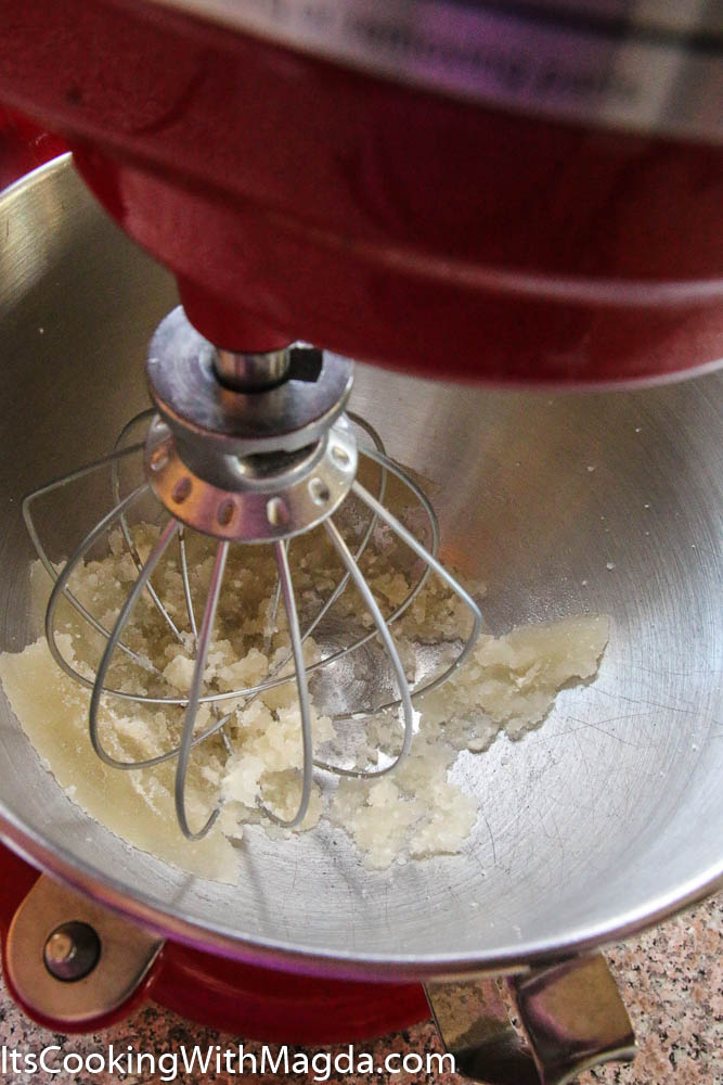 loosening of a gelatin mixture