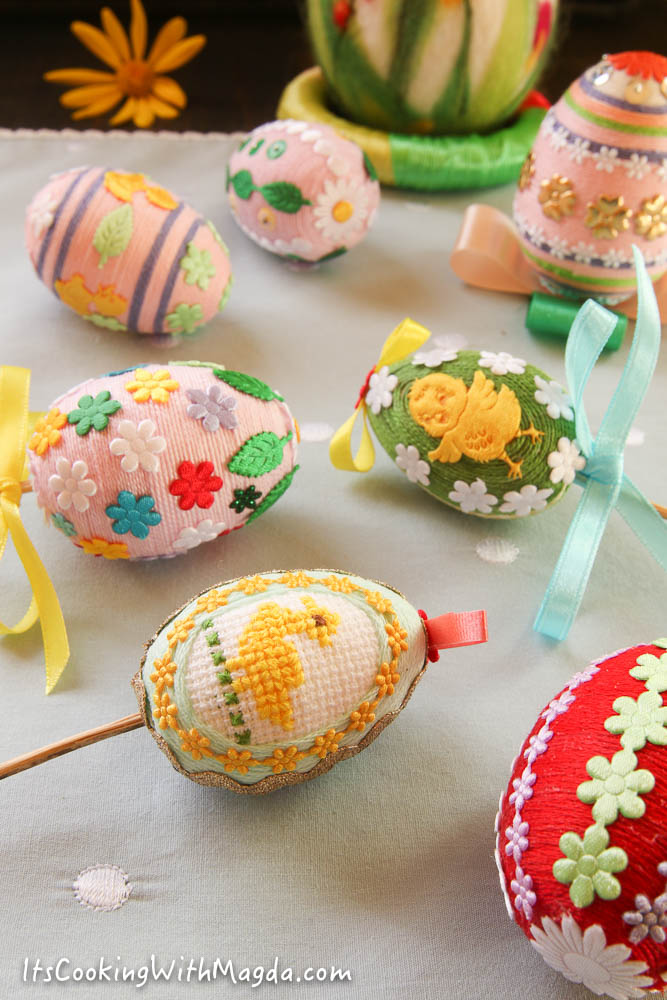 decorative diy easter eggs
