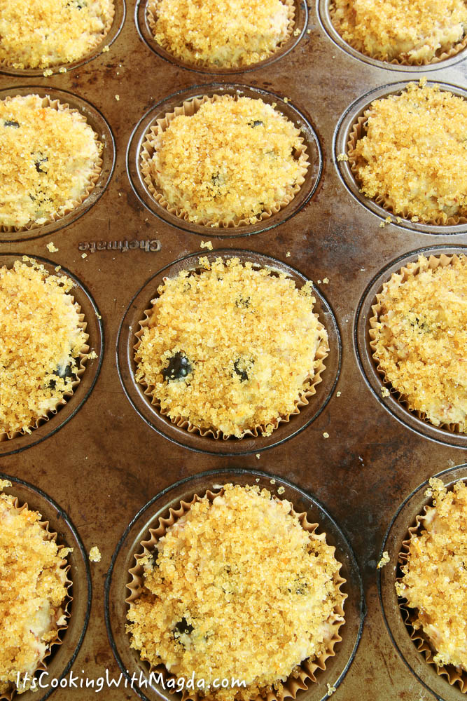 blueberry muffins with ricotta cheese